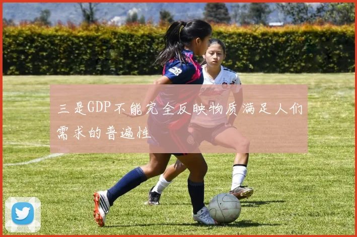 三是GDP不能完全反映物质满足人们需求的普遍性